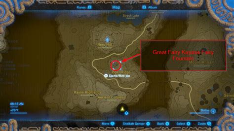 botw all great fairy locations